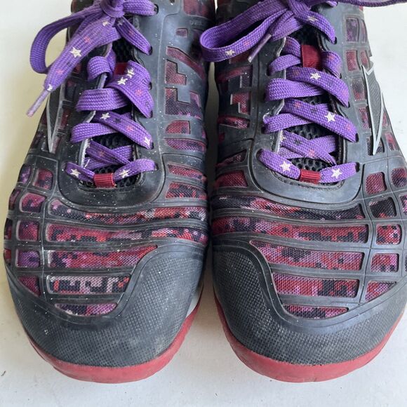 Reebok CrossFit Nano Athletic Shoes Black‎ Red, Womens 11.5 / Men’s 10 *READ* - Picture 8 of 8